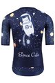 MONTON Kolesarski dres s kratkimi rokavi - SPACECAT - modra/večbarvno