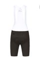 MONTON Kolesarske kratke hlače z naramnicami - PRO SPEEDA LADY - rjava