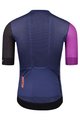 MONTON Kolesarski dres s kratkimi rokavi - TRAVELER EVO - modra/vijolična/črna
