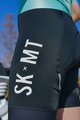 MONTON Kolesarske kratke hlače z naramnicami - SKXMT LADY - črna