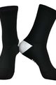 MONTON Kolesarske klasične nogavice - TRAVELER EVO - črna