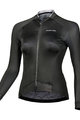 MONTON Kolesarski dres z dolgimi rokavi poletni - YEIYO LADY SUMMER - črna