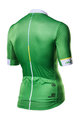 MONTON Kolesarski dres s kratkimi rokavi - COLORE PRIOGGIA - zelena