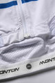 MONTON Kolesarski dres s kratkimi rokavi - MONDRIAN LADY - bela