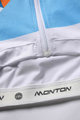 MONTON Kolesarski dres s kratkimi rokavi - CINDER - bela