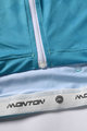 MONTON Kolesarski dres s kratkimi rokavi - RUBBER CHAIN - turkizna