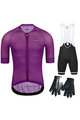 MONTON Kolesarski mega set - CHIVALRY - vijolična/črna