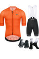 MONTON Kolesarski mega set - CHIVALRY - oranžna/črna
