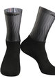 MONTON Kolesarske klasične nogavice - HOWAIN 2 - črna/siva