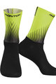 MONTON Kolesarske klasične nogavice - HOWAIN 2 - črna/zelena