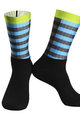 MONTON Kolesarske klasične nogavice - HOSOUND - modra/črna