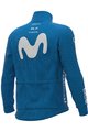 ALÉ Kolesarska  podaljšana jakna - MOVISTAR 2020 - svetlo modra