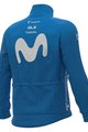 ALÉ Kolesarska  podaljšana jakna - MOVISTAR 2021 WINTER - svetlo modra
