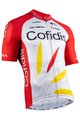 NALINI Kolesarski dres s kratkimi rokavi - COFIDIS 2020 - rdeča/bela