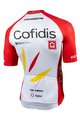 NALINI Kolesarski dres s kratkimi rokavi - COFIDIS 2020 - rdeča/bela