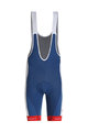 NALINI Kolesarske kratke hlače z naramnicami - DIRECT ENERGIE 2021 - modra/bela
