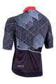 NALINI Kolesarski dres s kratkimi rokavi - AIS STELVIO 2.0 - rdeča/črna