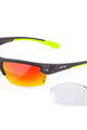Kolesarska očala - P4.DGK - rumena/črna