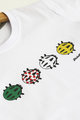 NU. BY HOLOKOLO Kolesarska  majica s kratkimi rokavi - LADYBUGS KIDS - bela