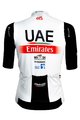 PISSEI Kolesarski dres s kratkimi rokavi - UAE TEAM EMIRATES 23 - bela/rdeča/črna