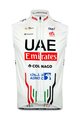 PISSEI Kolesarski brezrokavnik - UAE TEAM EMIRATES 2024 - bela