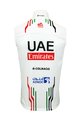 PISSEI Kolesarski brezrokavnik - UAE TEAM EMIRATES 2024 - bela