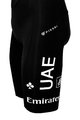 PISSEI Kolesarske kratke hlače z naramnicami - UAE TEAM EMIRATES 2024 MAGISTRALE - črna