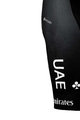PISSEI Kolesarske kratke hlače z naramnicami - UAE TEAM EMIRATES 2024 - črna