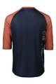 POC Kolesarski dres s kratkimi rokavi - MTB PURE 3/4 - modra/oranžna