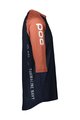 POC Kolesarski dres s kratkimi rokavi - MTB PURE 3/4 - modra/oranžna