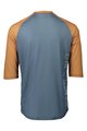POC Kolesarski dres s kratkimi rokavi - MTB PURE 3/4 - oranžna/modra