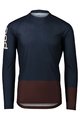 POC Kolesarski dres z dolgimi rokavi poletni - MTB PURE - bordo/modra