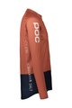 POC Kolesarski dres z dolgimi rokavi poletni - MTB PURE - oranžna/modra