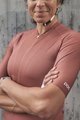 POC Kolesarski dres s kratkimi rokavi - PRISTINE LADY - oranžna