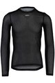 POC Kolesarska  majica z dolgimi rokavi - ESSENTIAL LAYER - črna