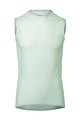 POC Kolesarska  majica brez rokavov - ESSENTIAL LAYER - svetlo zelena