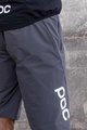 POC Kolesarske kratke hlače brez naramnic - ESSENTIAL ENDURO - siva