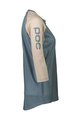 POC Kolesarski dres s kratkimi rokavi - MTB PURE 3/4 LADY - svetlo modra/bež