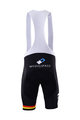 BONAVELO Kolesarske kratke hlače z naramnicami - LOTTO 2017 - črna/rdeča