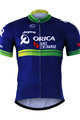 BONAVELO Kolesarski dres s kratkimi rokavi - ORICA 2017 - modra