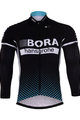 Kolesarski dres z dolgimi rokavi zimski - BORA 2017 WINTER - črna