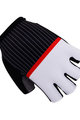 Kolesarske rokavice s kratkimi prsti - TREK 2017 - rdeča/bela/črna