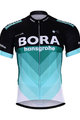 Kolesarski dres s kratkimi rokavi - BORA 2018 - črna/zelena