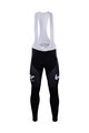 Kolesarske dolge hlače z naramnicami - LOTTO 2018 WINTER - črna