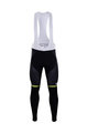 BONAVELO Kolesarske dolge hlače z naramnicami - ORICA 2018 WINTER - črna