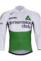 Kolesarski dres z dolgimi rokavi poletni - D. DATA 2018 SUMMER - črna/zelena/bela