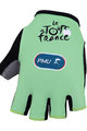 BONAVELO Kolesarske rokavice s kratkimi prsti - TOUR DE FRANCE - zelena