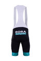 BONAVELO Kolesarske kratke hlače z naramnicami - BORA 2019 - črna