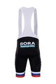 BONAVELO Kolesarske kratke hlače z naramnicami - BORA UCI 2019 - črna