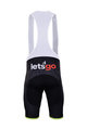 BONAVELO Kolesarske kratke hlače z naramnicami - SCOTT 2019 - črna